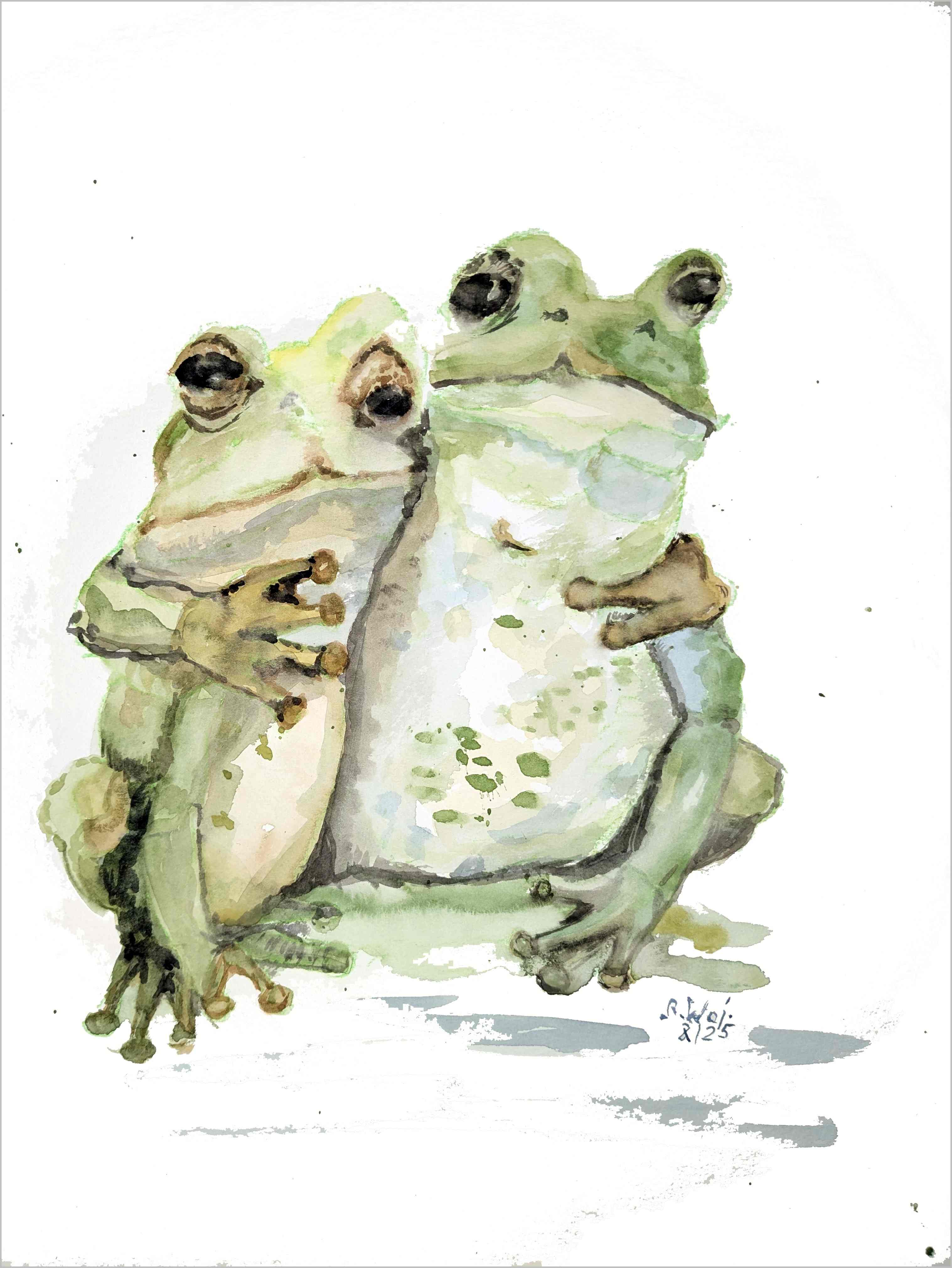   Frosch-Liebe